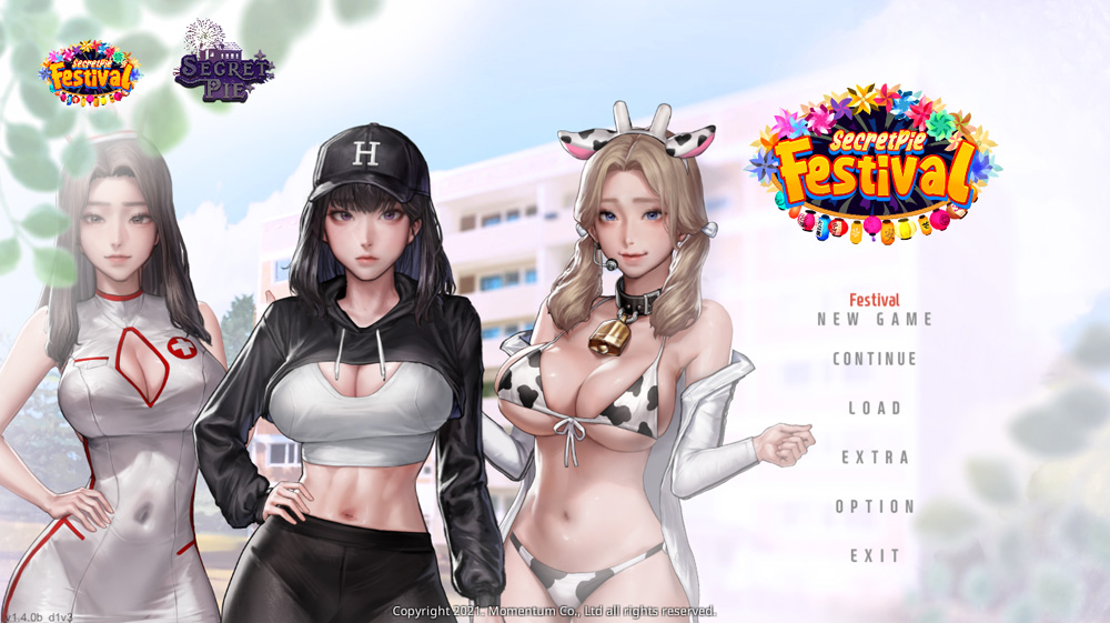 秘密派：V1.4b d1v3 官中全CV【1/2G】-Hllusion Chinese